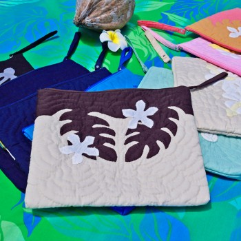 Bikini Bag Monstera Plumeria 2 Bikini Bag Monstera Plumeria 2